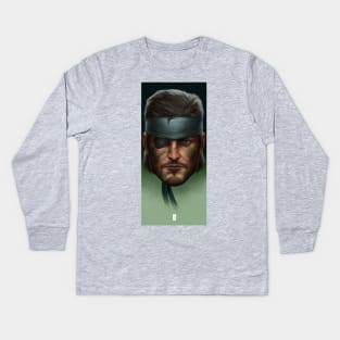 Naked Snake Kids Long Sleeve T-Shirt